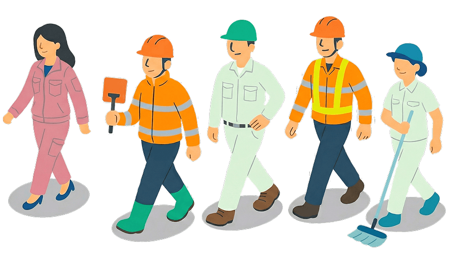 日常をつなぐ影の仕事、その正体に迫る！