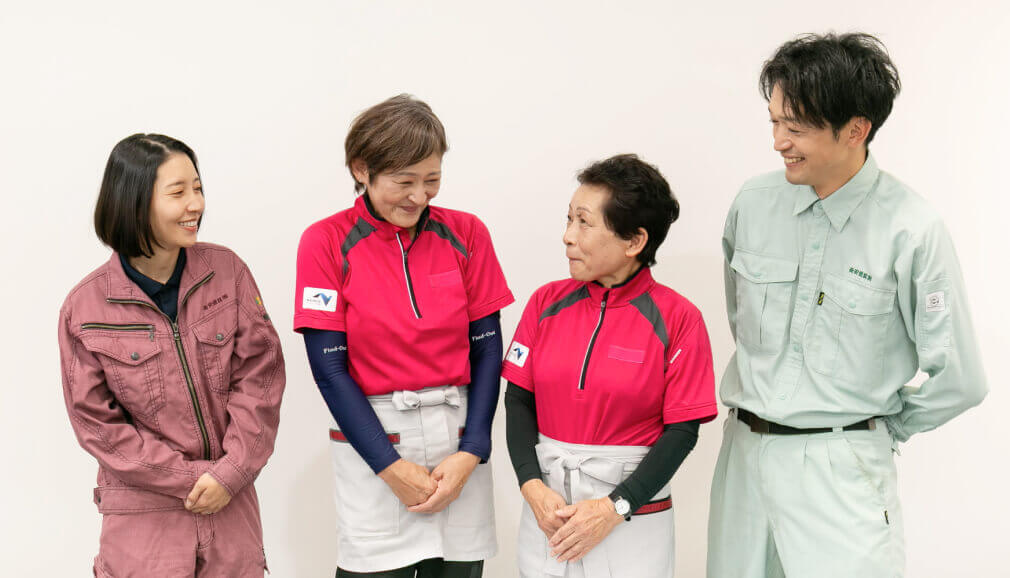 休憩施設清掃作業