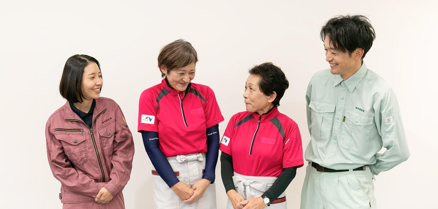 休憩施設清掃作業